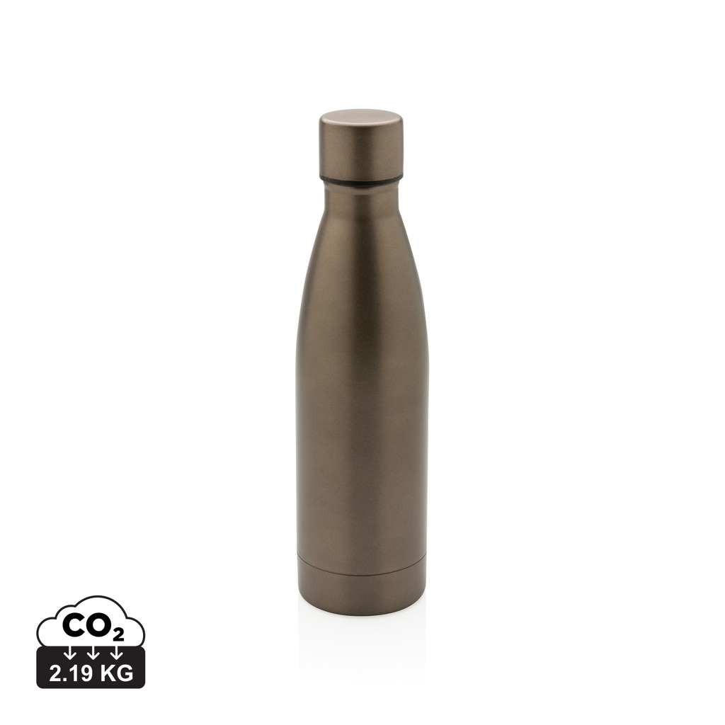 Gourde en acier inoxydable couleur bronze