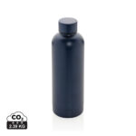 Gourde réutilisable noire avec indicateur CO2