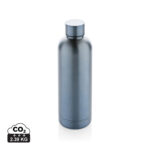 Gourde en acier inoxydable grise moderne