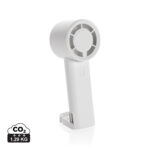 Ventilateur portable blanc au design minimaliste