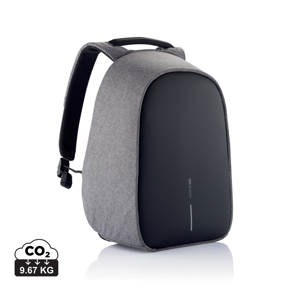 Sac à dos antivol gris et noir moderne