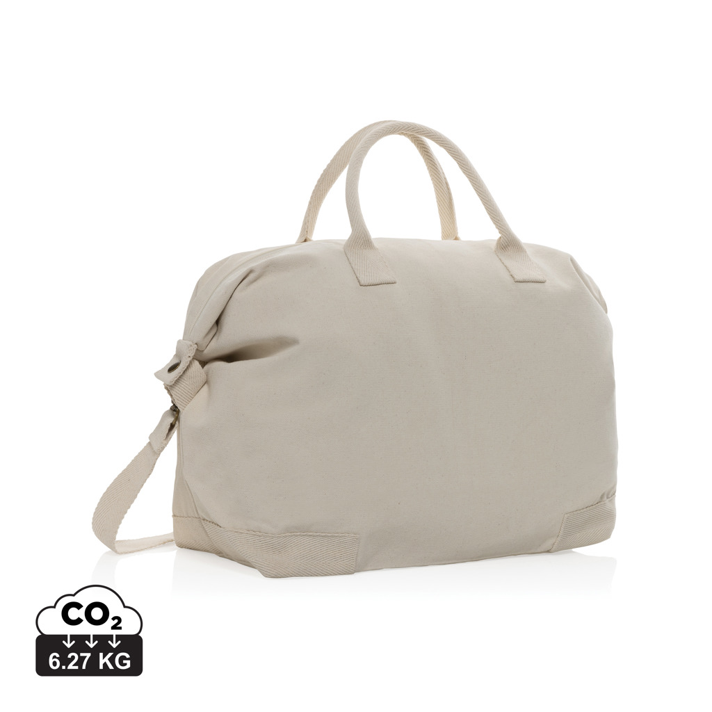 Sac de voyage beige en toile