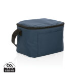 Glacière souple bleue avec poignée et fermeture zippée