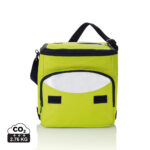 Sac isotherme jaune avec bandoulière noire
