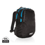 Sac à dos noir avec détails bleus