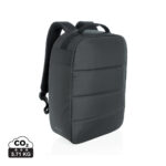 Sac à dos noir minimaliste avec bretelles rembourrées