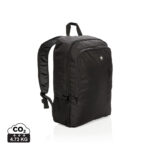 Sac à dos noir avec poches zippées