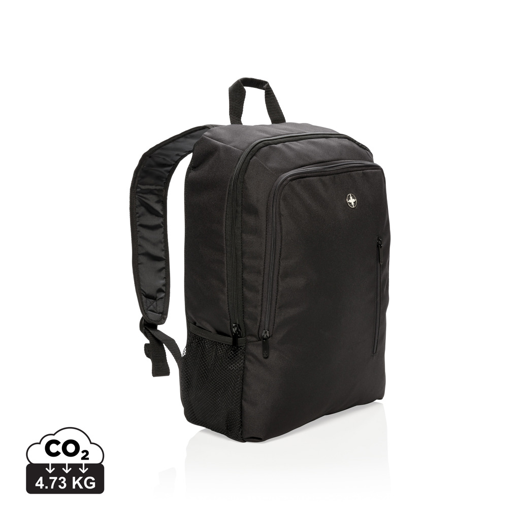 Sac à dos noir avec poches zippées