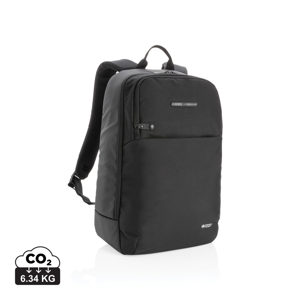 Sac à dos noir minimaliste Swiss Peak