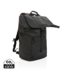 Sac à dos noir moderne avec rabat