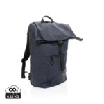 Sac à dos bleu marine avec rabat