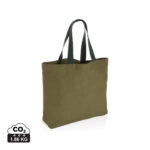 Sac cabas en toile vert olive