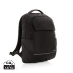 Sac à dos noir moderne éco-conçu