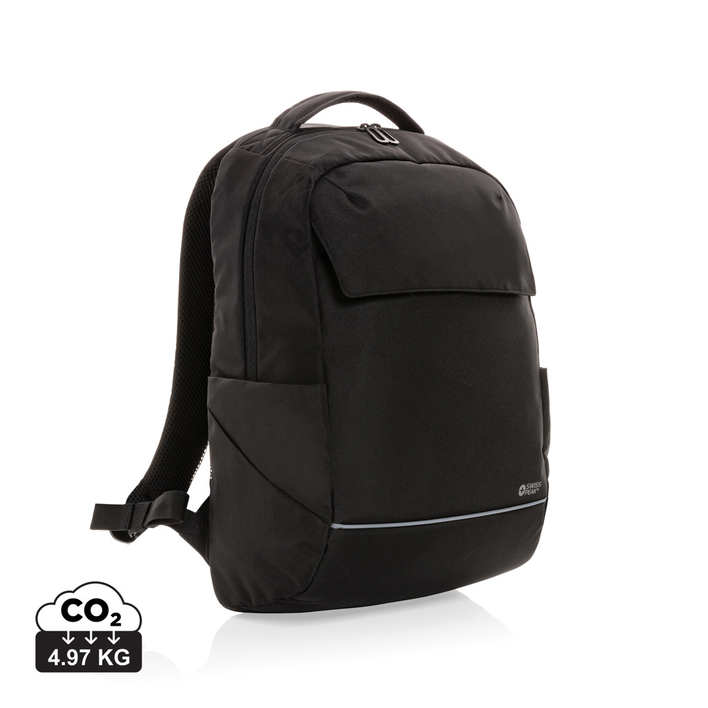Sac à dos noir moderne éco-conçu