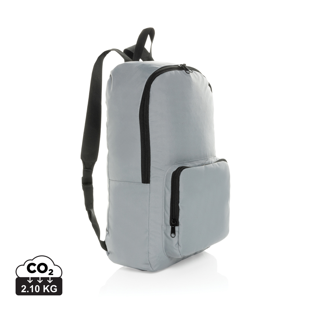 Sac à dos gris clair minimaliste