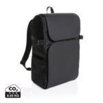 Sac à dos noir moderne avec rabat