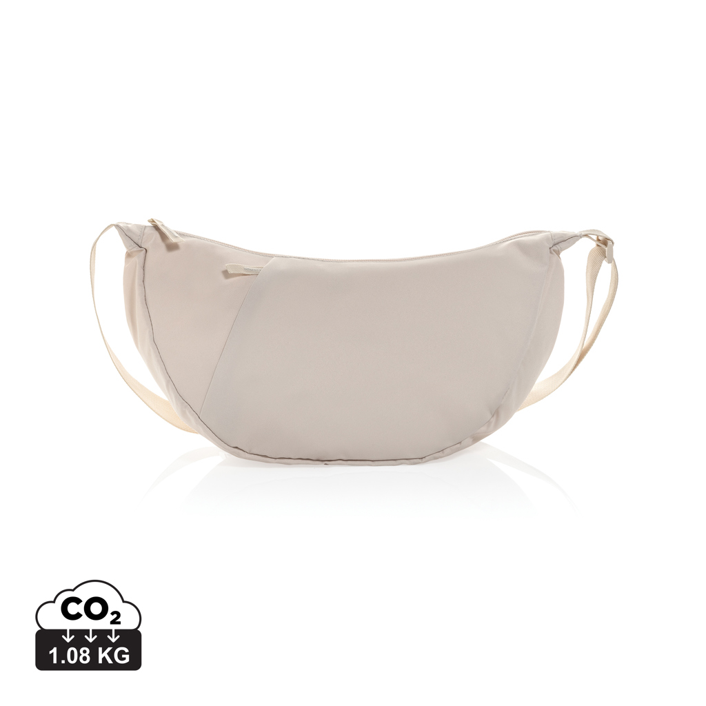 Sac bandoulière beige minimaliste avec sangle réglable