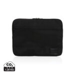 Housse d’ordinateur portable noire avec fermeture éclair