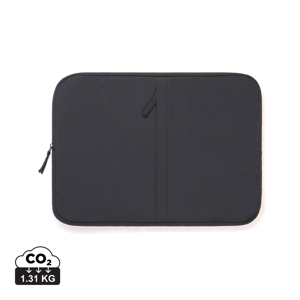 Housse d’ordinateur portable noire avec fermeture éclair
