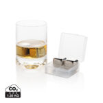 Verre de whisky et pierres à whisky inox