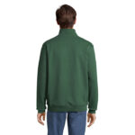 Homme de dos en sweat vert