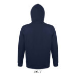 Sweat à capuche bleu marine, vue arrière