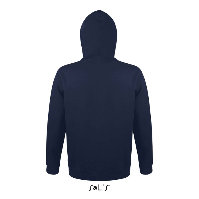 Sweat à capuche bleu marine, vue arrière