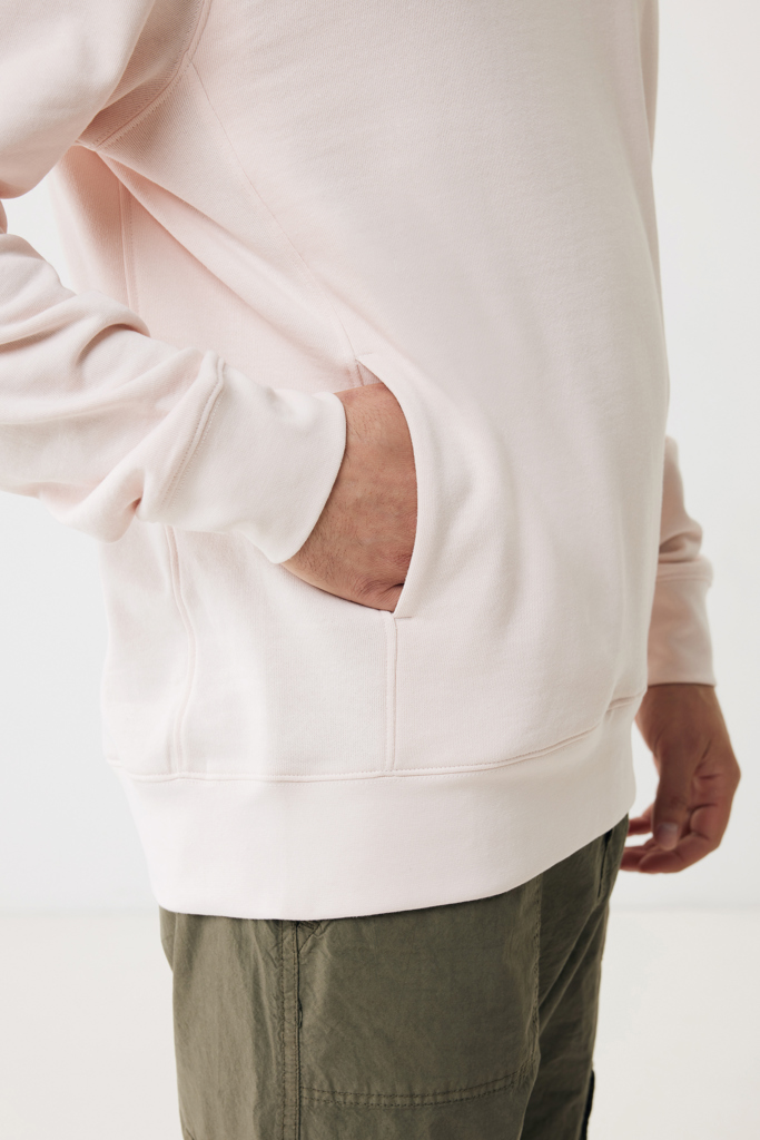 Sweat à capuche beige avec poche kangourou