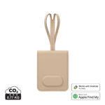 Porte-étiquette beige compatible Apple et Android