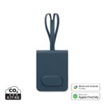 Étiquette bagage connectée bleue compatible Android et Apple