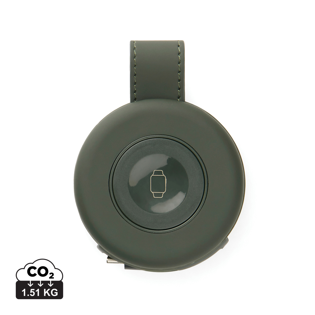 Chargeur portable vert pour montre connectée