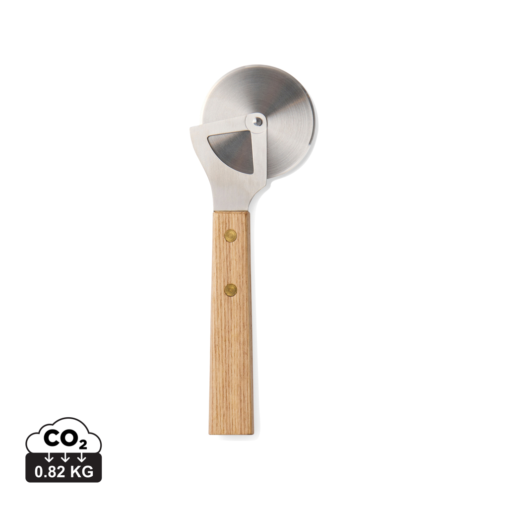 Roulette à pizza manche en bois