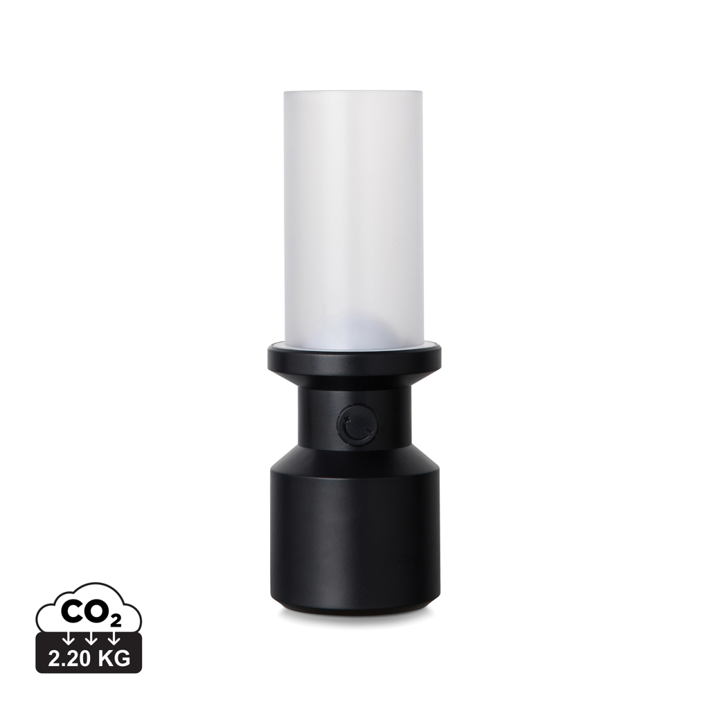 Lampe portable noire au design moderne