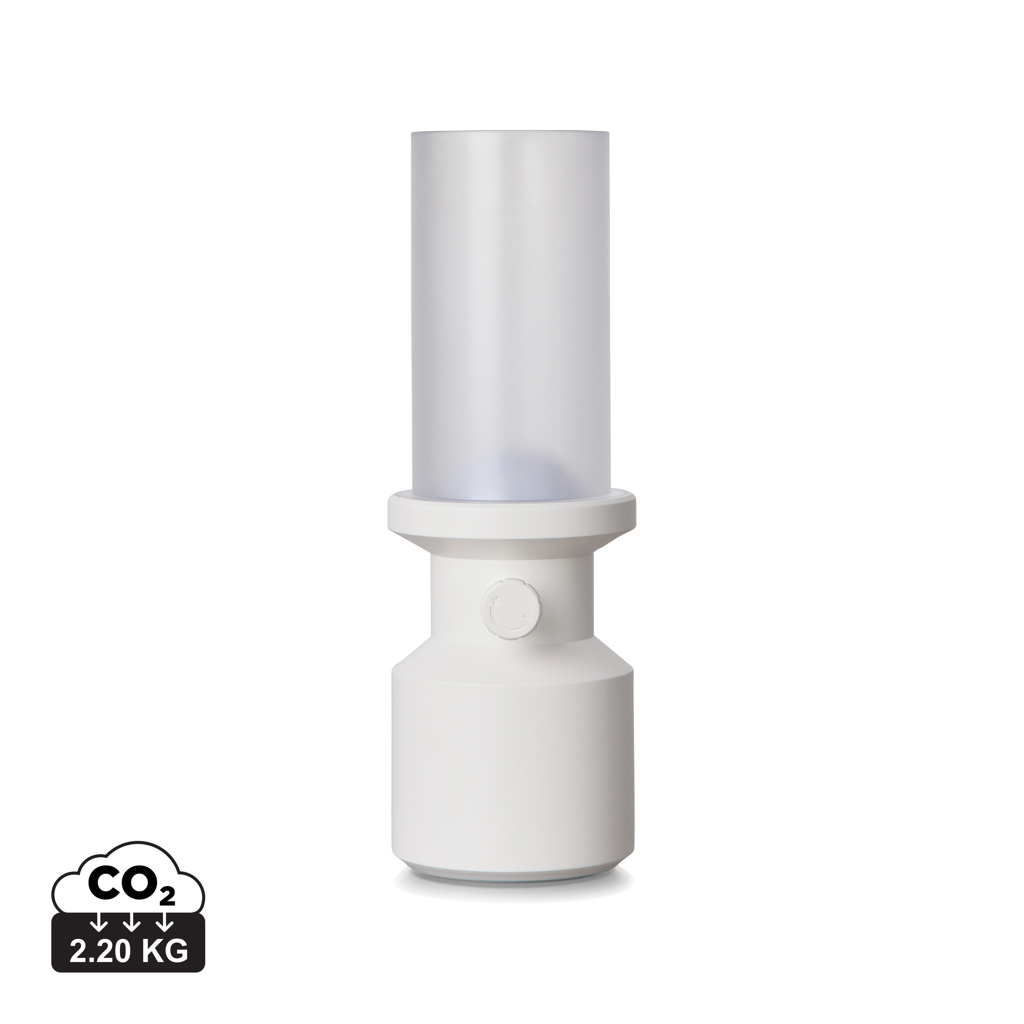 Purificateur d’air cylindrique blanc moderne