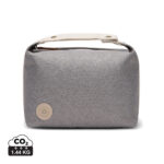 Sac gris en tissu avec poignée