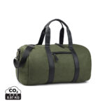Sac de voyage vert avec bandoulière noire