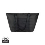 Grand sac cabas noir avec poche avant