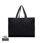 Sac cabas noir avec longues anses