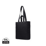 Sac cabas noir avec anses longues