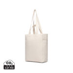 Sac cabas en toile beige réutilisable