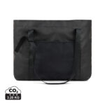 Sac cabas noir minimaliste avec anses longues