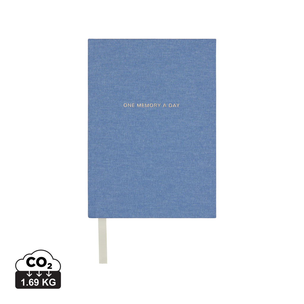 Carnet bleu "One Memory A Day