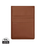 Housse d'ordinateur portable en cuir marron