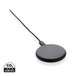 Chargeur sans fil noir avec câble