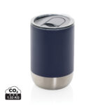 Gobelet isotherme bleu en acier inoxydable