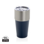 Gobelet isotherme en acier inoxydable bleu marine