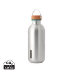 Gourde inox avec bouchon en liège