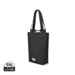 Sac cabas noir minimaliste à longues anses