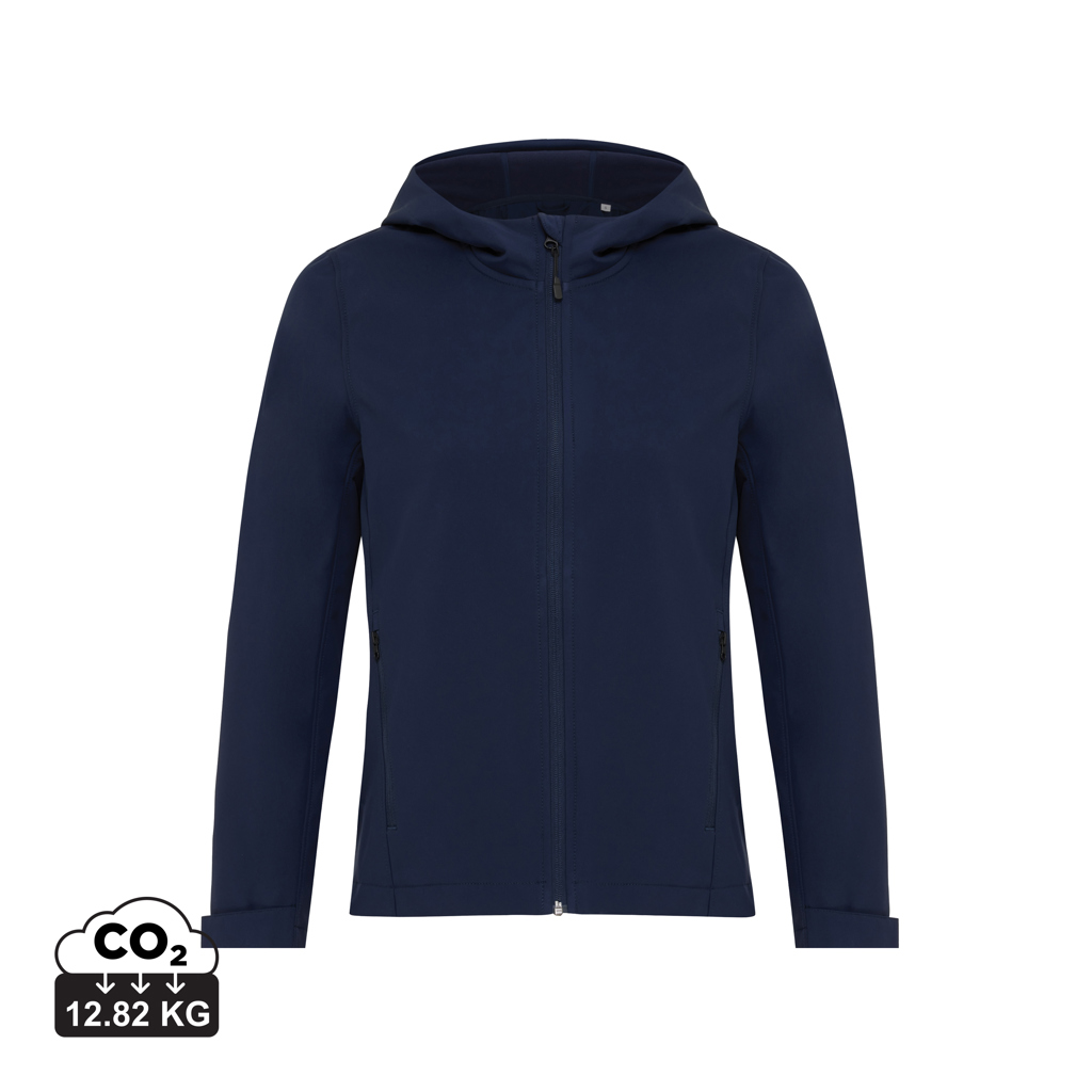 Veste bleu marine à capuche zippée
