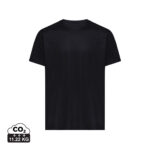 T-shirt noir uni vue de face